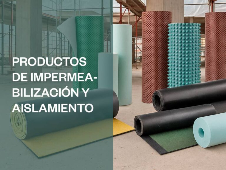 mejores productos para la impermeabilización y el aislamiento en la construcción